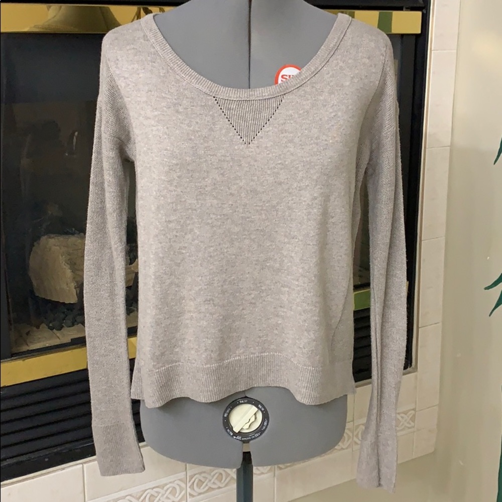 NWOT American Eagle Grayish Tan Sweater Top